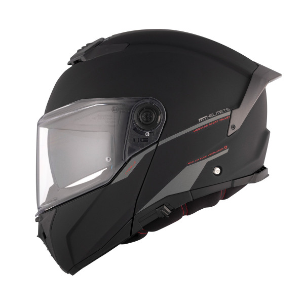 MT Helmets MT Atom 2 Solid Matt Black
